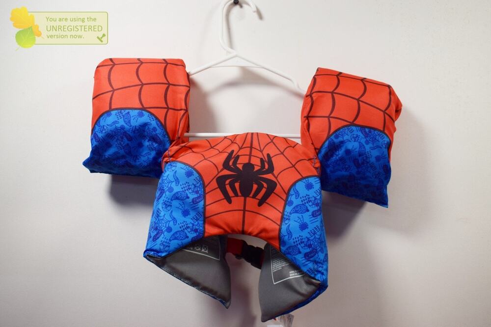 Swimways Splash Jammer Kids' Life Jacket Vest Spider-man 33-55lbs